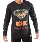 Black Diamond Supply AC/DC Diamond L/S T-shirt