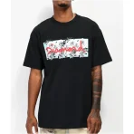 Black Diamond Supply Co Dead Roses Box Logo T-Shirt