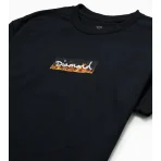 Black Diamond Supply Co Flame Mini Box Logo T-Shirt Close