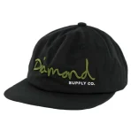 Black Diamond Supply Co OG Script Strapback Hat