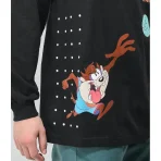 Black Diamond Supply Co X Space Jam Hook Shot L/S T-Shirt Close