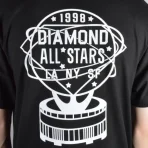 Black Diamond Supply Co. All Stars T-Shirt Close up