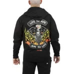 Black Diamond Supply Live To Ape Zip Jacket