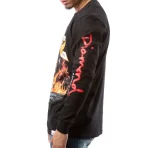 Black Diamond Supply Ride Or Diamond L/S Tee Side View