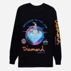 Black Diamond Supply X Space Jam Welcome To The Jam L/S Tee Back