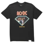 Black Diamond X AC_DC Highway To Hell Skate T-Shirt