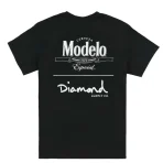 Black Diamond X Modelo Stacked T-Shirt Back