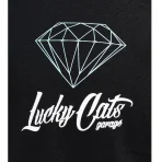 Black Diamond x Illest Lucky Cat T-Shirt Close