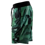 Black/Green Diamond Supply Co. Simplicity Shorts Side
