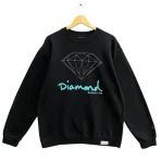 Black Vintage Diamond Supply Co. Crewneck Sweatshirt