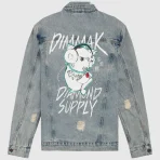 Blue Diamond Supply Co x Dim Mak DMND Denim Jacket Back