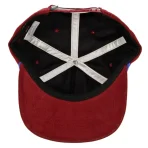 Burgundy Diamond Supply Co Leeway HOL18 Snapback Hat Inside