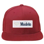 Burgundy Diamond X Modelo Box Logo Snapback Hat