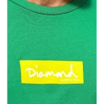 Green Diamond Supply Co Mini Box Logo T-Shirt Close