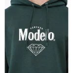 Green Diamond Supply Co X Modelo Tradition Hoodie Close