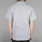 Heather Grey Diamond Supply Co. Rose Brilliant Skate T-Shirt Back View