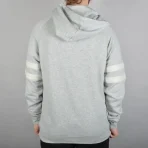 Heather Grey Diamond Supply Co. Un Polo Pullover Hoodie Back View