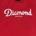 Men's Red Diamond Supply Co Fleece Crewneck Sweater Logo