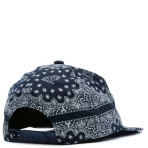Navy Diamond Supply Brilliant Bandana Unstructu Hat Back
