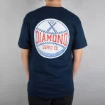 Navy Diamond Supply Co. Grand Slam Skate T-Shirt