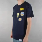 Navy Diamond Supply Co. Porto T-Shirt Side View