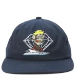 Men's Navy Diamond Supply Co Rainbow Grill Hat