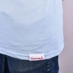 Powder Blue Diamond Supply Co. Radiant Stone Cut T-Shirt Close up