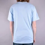Powder Blue Diamond Supply Co. Specifications Skate T-Shirt Back View