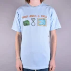 Powder Blue Diamond Supply Co. Specifications Skate T-Shirt