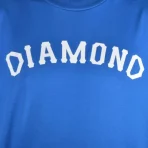 Royal Blue Diamond Supply Co. Dugout 98 Skate T-Shirt Close up