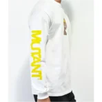 White Diamond Supply Co x Ape Mutant Diamond Ape L/S Tee Right View