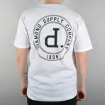 White Diamond Supply Co. College Seal Skate T-Shirt