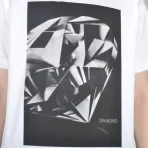 White Diamond Supply Co. Diamond Cut Skate T-Shirt Close up