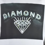 White Diamond Supply Co. Jewelers Row Skate T-Shirt Close up