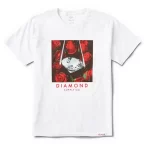 White Diamond Supply Co. Rose Diamond T-shirt