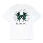 White Diamond Supply Co. Shine Bright Angels Skate T-Shirt Back View