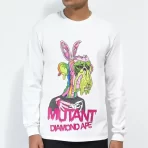 White Diamond Supply Co. x Ape Mutant Ape Bunny L/S Tee