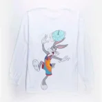 White Diamond Supply X Space Jam Hook Shot L/S Tee Back