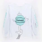 White Diamond Supply X Space Jam Tune Squad Diamond L/S Tee Back