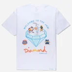 White Diamond Supply X Space Jam Welcome To The Jam Tee