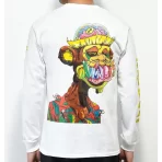 White Diamond Supply Co x Ape Mutant Diamond Ape L/S Tee